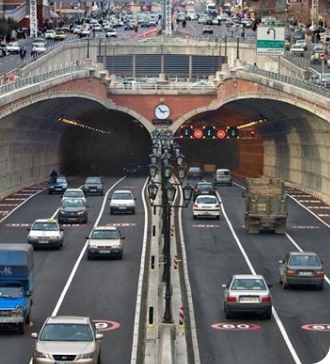 رنگ آمیزی تونل توحید