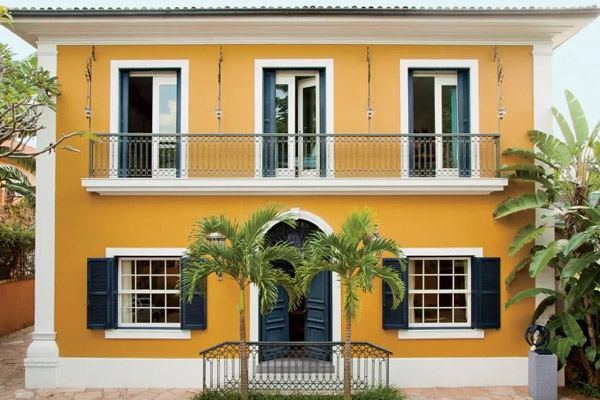 جدیدترین رنگ نمای ساختمان