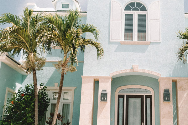 بهترین رنگ برای نمای سیمانی